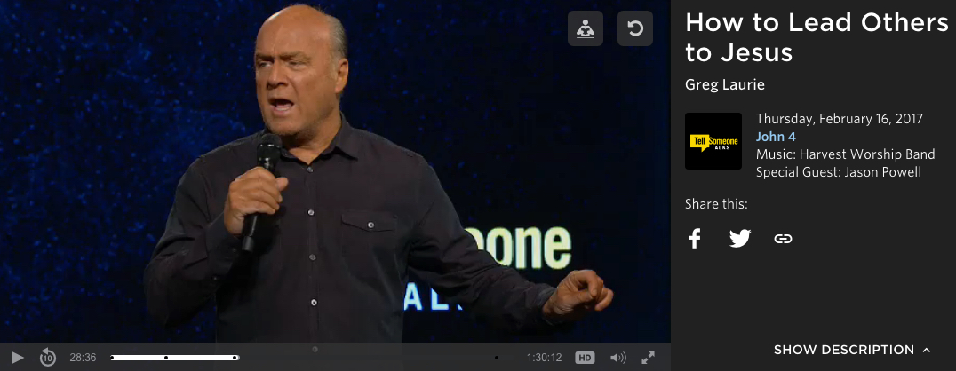 Image of Greg Laurie preaching